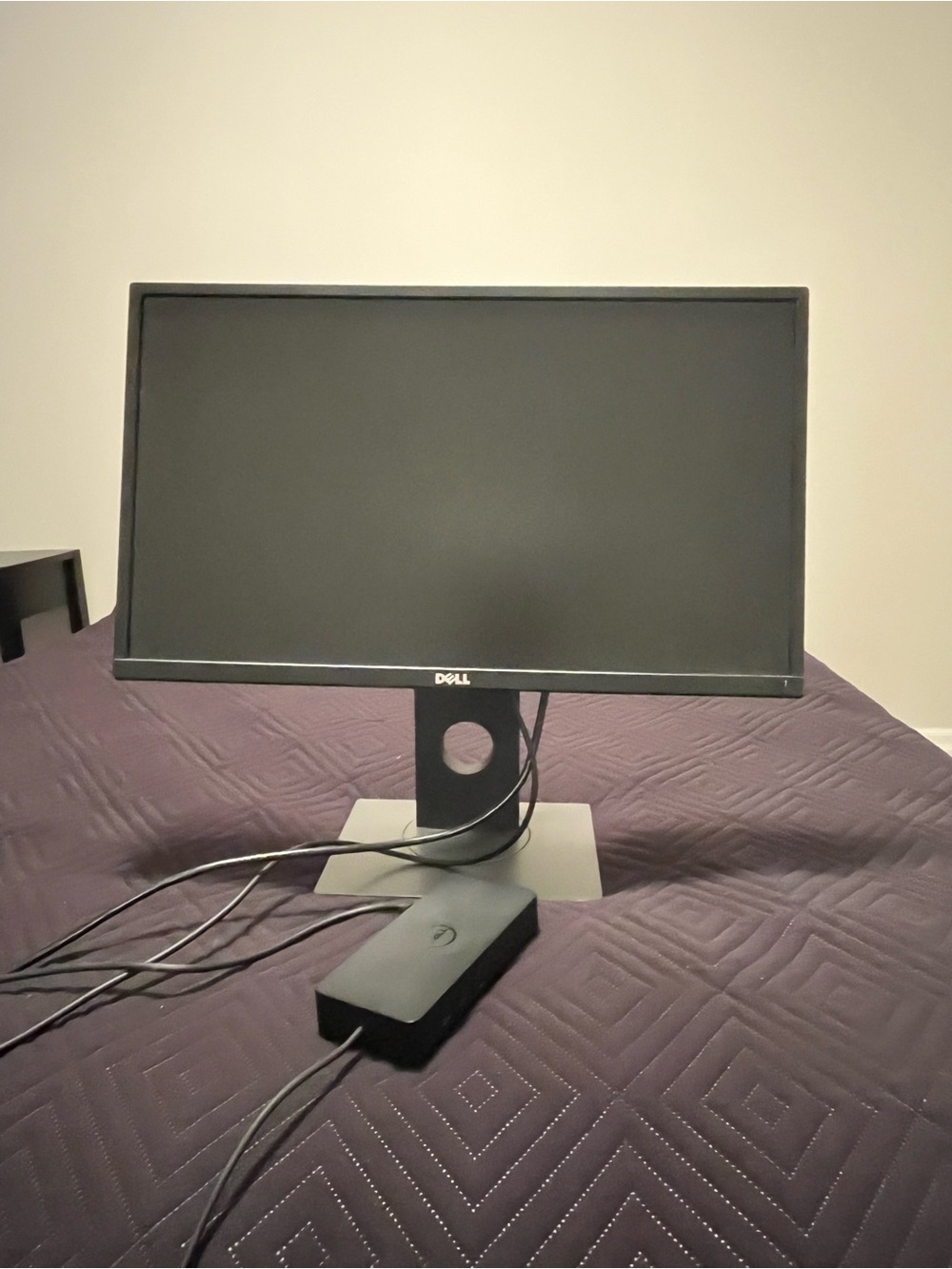 Dell 24” monitor and docking station